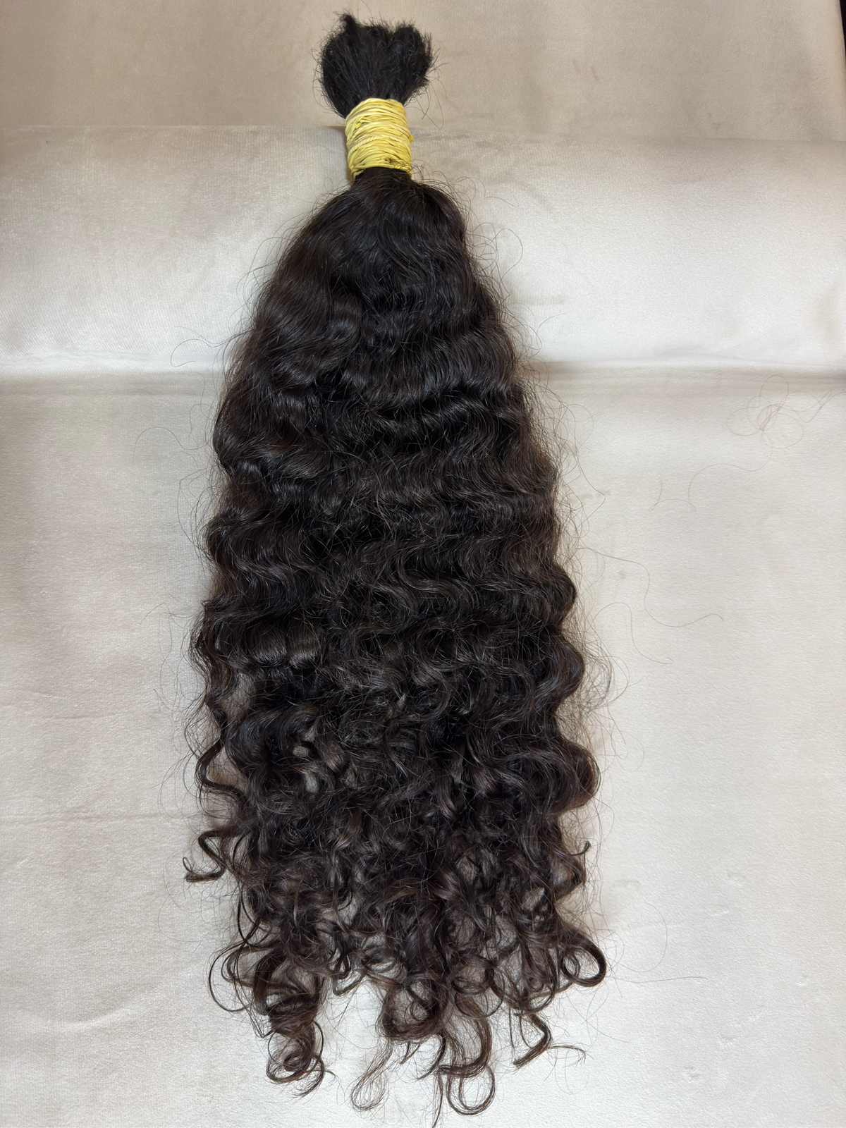 Cabelo Humano Brasileiro Natural – Cacheado - 45 cm | 87 g
