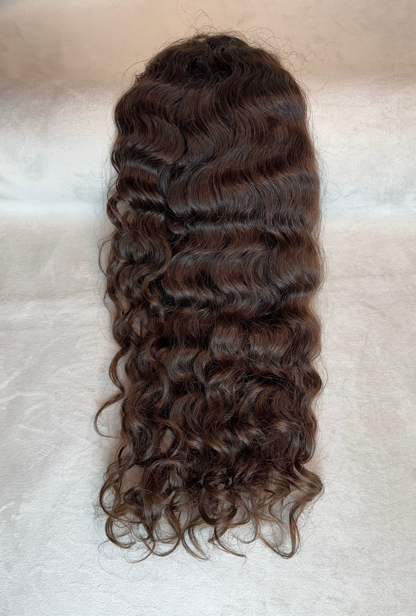 Cabelo Humano Brasileiro - Castanho Claro - 110 g | 50 cm