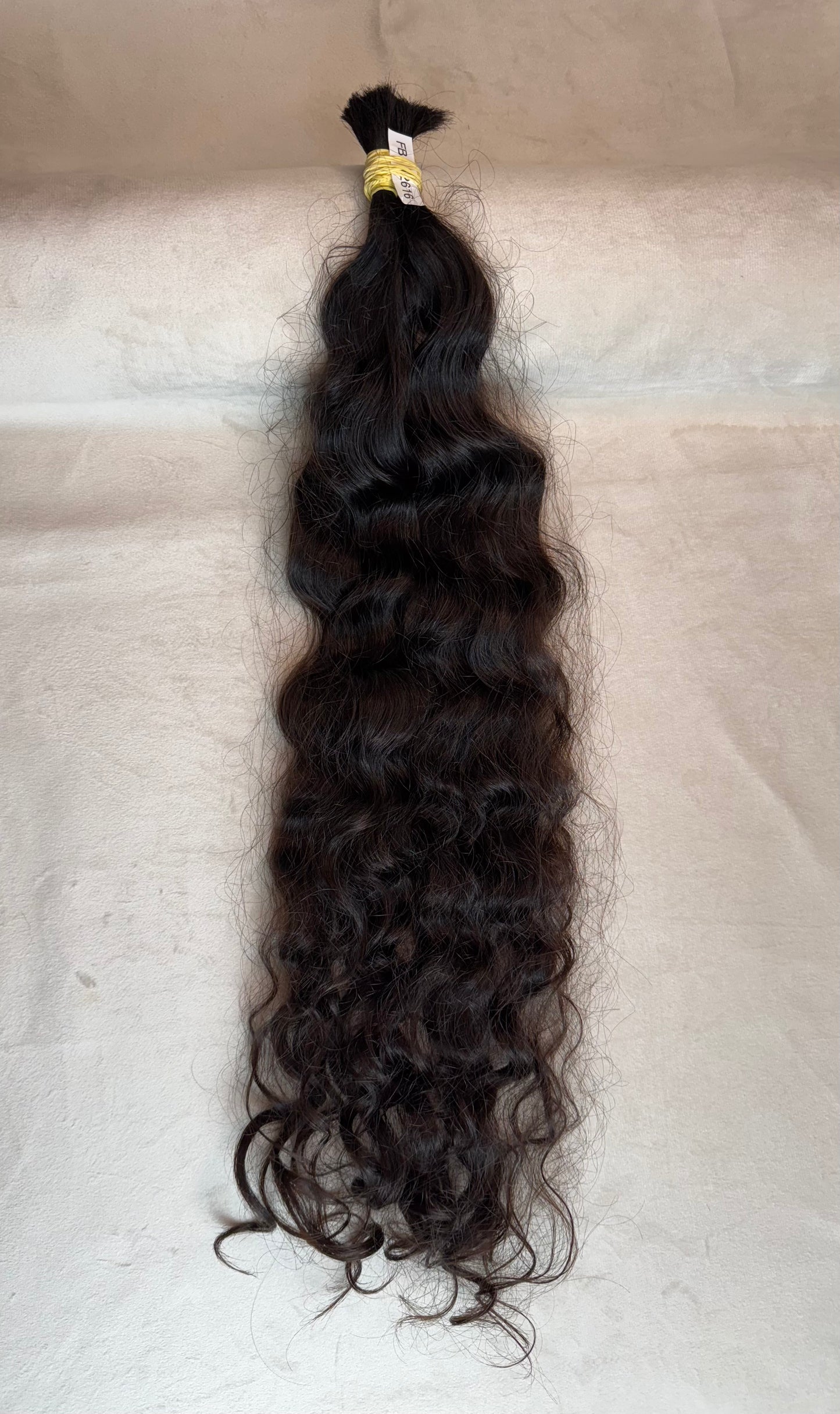 Cabelo Humano Brasileiro Cacheado - 75 g | 60 cm
