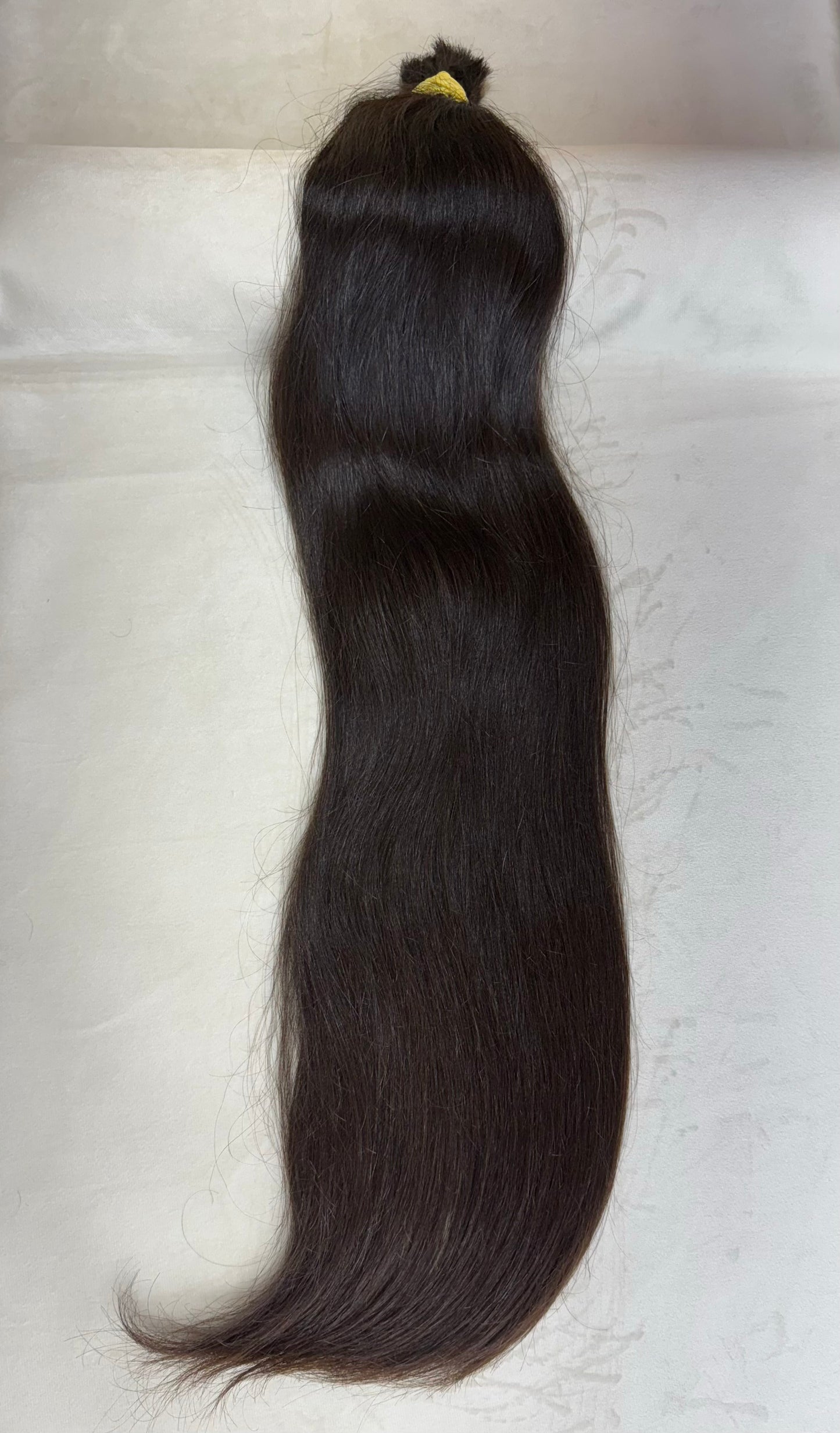 Cabelo Humano Brasileiro - Castanho - Liso - 80 cm | 235g